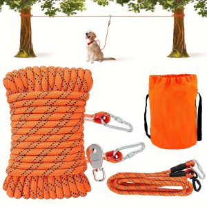 A Professional Dog Leash, Easy To Walk The Dog God, Dog Training Essential, Lightweight And Durable Dog Leash, Help You And Your Dog Outdoor Adventure, Addition Of Reflective Pattern Elements