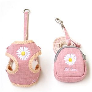 Cute & Comfortable Pet Harness & Leash Set - Perfect for Dogs & Cats!